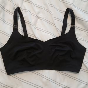 Kindred Bravely Ultra Comfort Smooth Nursing Bra Large Busty Black